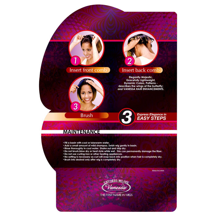 Vanessa Express Weave Half Wig - LAS JESPEN – Ebonyline