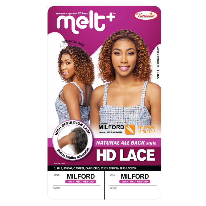 Vanessa Melt Plus HD Lace Part Wig - MILFORD – Ebonyline