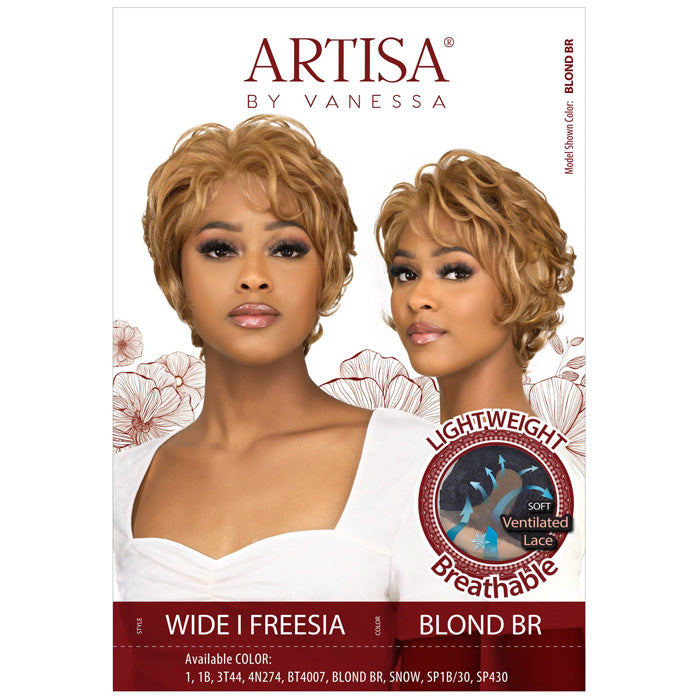 Vanessa Artisa Glueless Wide Lace Part Wig - WIDE I FREESIA