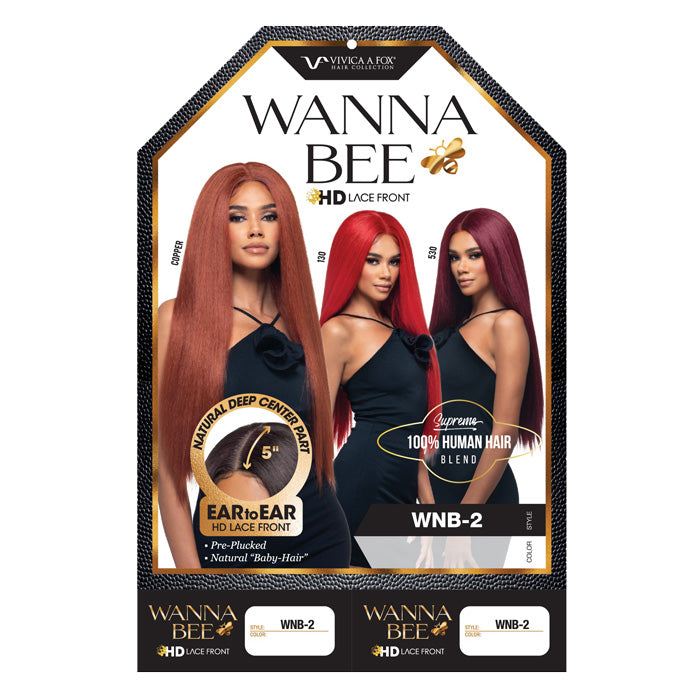 Vivica Fox Wanna Bee Human Hair Blend 5