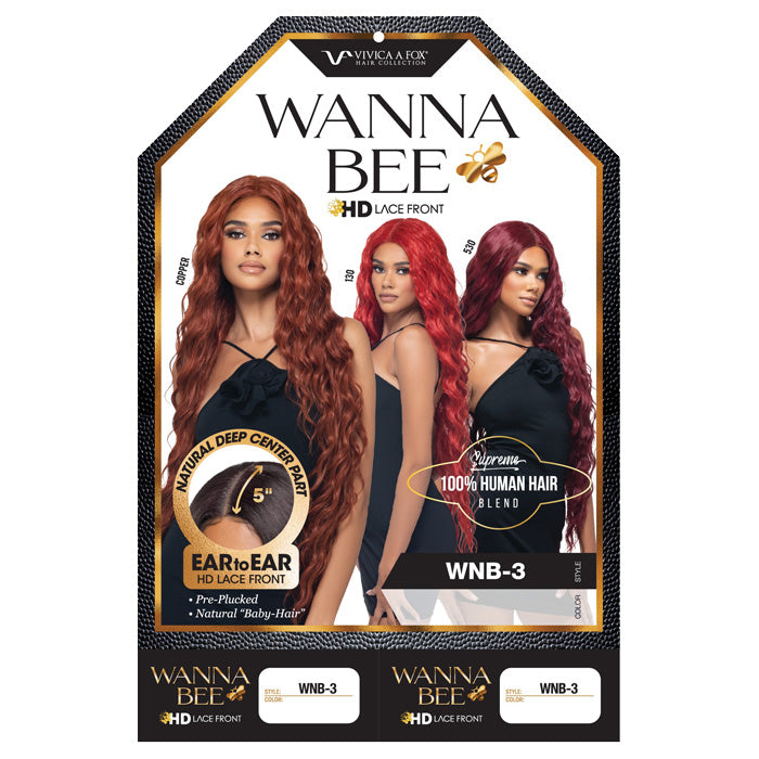 Vivica Fox Wanna Bee Human Hair Blend 5