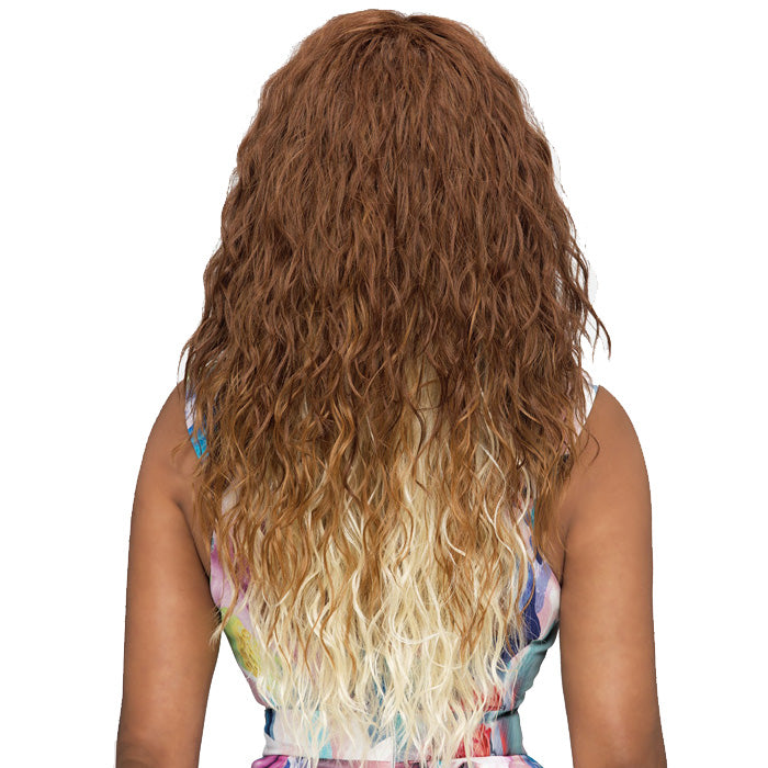 Vivica A. Fox OLIVIA-V (99J) Peluca Sint&eacute;tica Futura Con Encaje Frontal Profundo