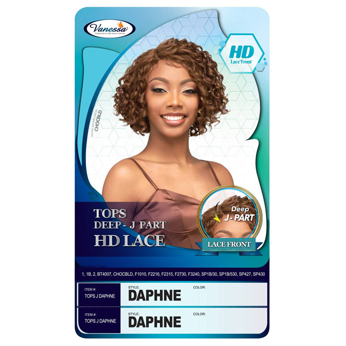 Vanessa Top Lace Deep J-Part HD Lace Front Wig - DAPHNE – Ebonyline