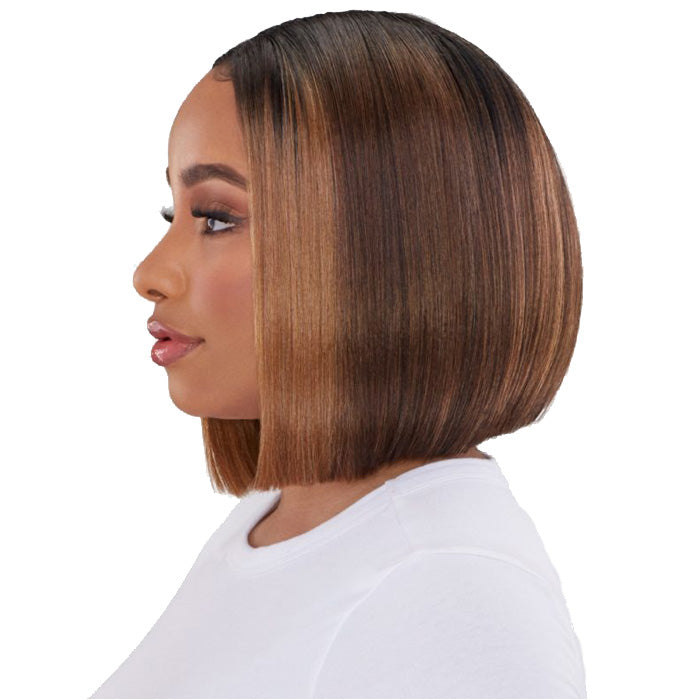 Vivace Xceptional Gold Label Wide Glueless Synthetic Straight Bob HD L Ebonyline