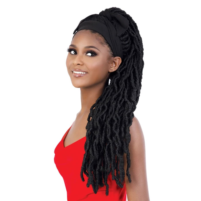 ウエストShapeパッドinベアトップス Seduction Quick Wrap with Headband Wig - WRAP.LOC30