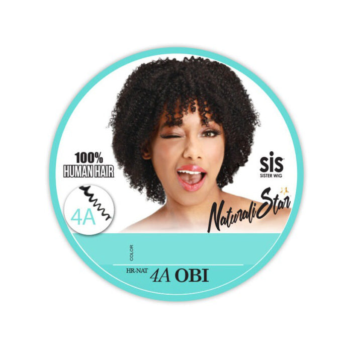 Zury Sis 100% Human Hair Wig - HR-NAT 4A OBI – Ebonyline