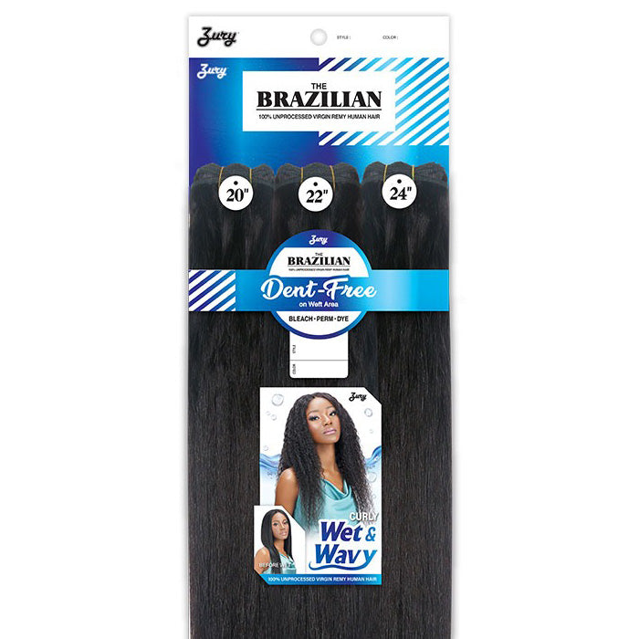 Zury Sis Brazilian Virgin Remy 100% Unprocessed Human Hair Dent
