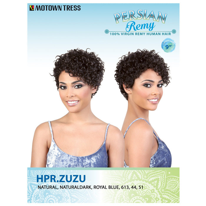 Motown Tress Persian 100% Virgin Remy Human Hair Full Wig - HPR
