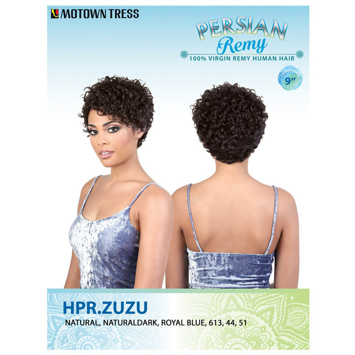 Motown Tress Persian 100% Virgin Remy Human Hair Full Wig - HPR