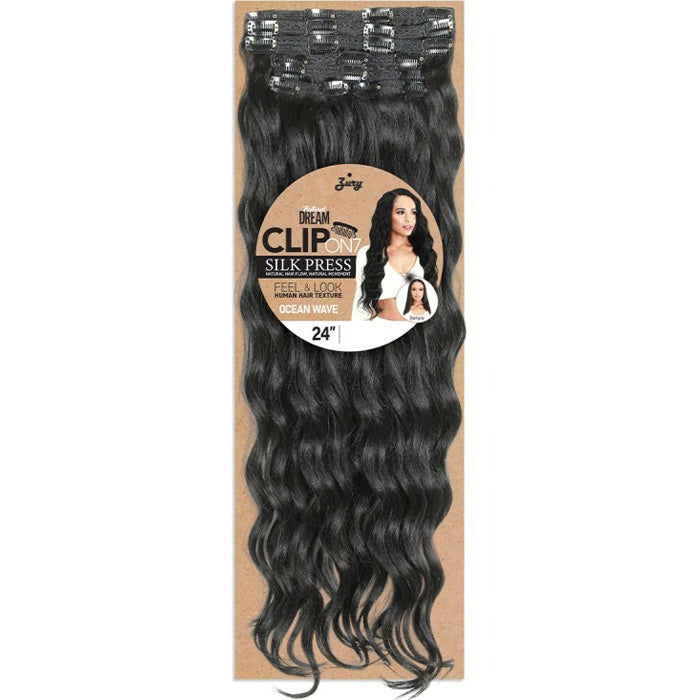 Zury Sis Natural Dream Clip On 7 Weaves - OCEAN WAVE 18/24