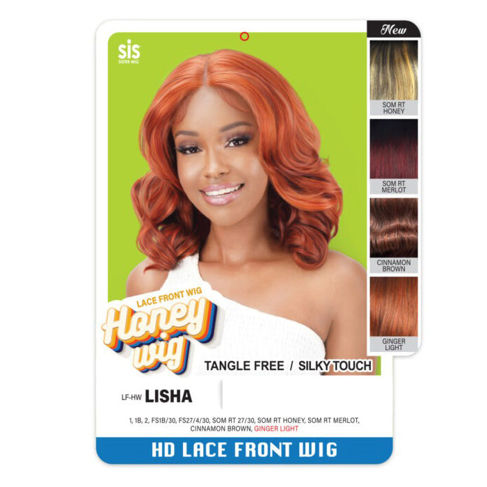 Zury Sis Honey Wig HD Lace Front Wig - LISHA – Ebonyline